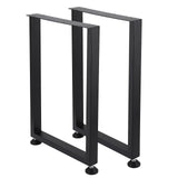 Garvee Patas de Mesa Ajustables 66 cm Acero Reforzado Cuadrado 399 kg Hogares, Oficinas Mesas de Oficina, Hogar Negro