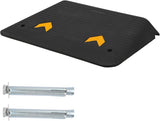 Garvee Rampas Umbral 2 Pack 9 cm Elevación Antideslizante Caucho Resistente 14969 kg para Sillas de Ruedas Hogar y Vehículos