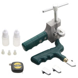 Garvee Kit Profesional de Apertura de Azulejos y Vidrio de ABS, Manual Preciso y Duradero, Herramienta DIY Doméstica, Verde - Verde