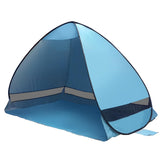 Garvee Pop-Up Strandtent UPF 50+ Automática Para 2-3 Personas, Doble Protección Solar, Resistente, Portátil, Ligera, Playa Y Camping