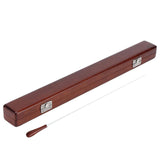Garvee Taktstock Orquesta Dirigente Madera Mahogany Amber, Portátil, Caja Cuadrada, Ideal Para Conciertos Y Coros - Caja Cuadrada Ámbar
