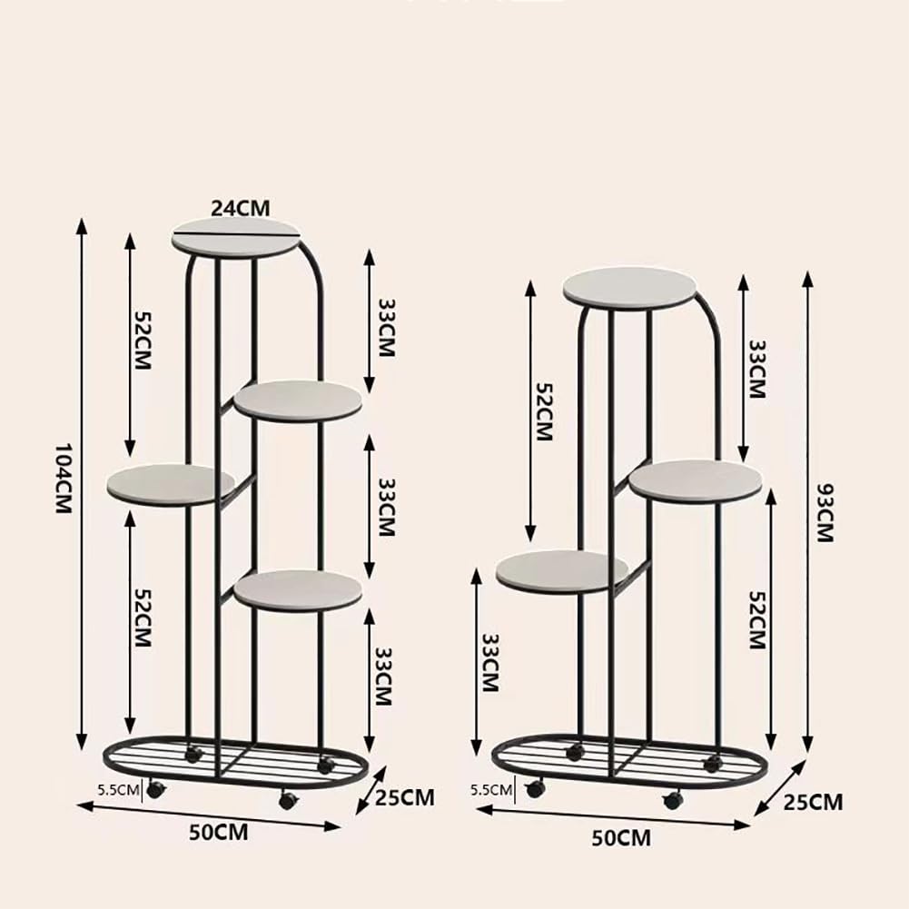 Estantería de hierro para decoración de interiores