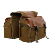 Garvee Torba Para Bagażnik Rowerowy 35L Impermeable Resistente Material Duradero Diseño Khaki Para Ciclismo Y Viajes - Caqui