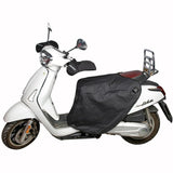 Garvee Coperta Termica Impermeabile Para Moto Y Scooter - Antiviento, Forro De Pile, Talla Única, Ideal Para Frío Y Lluvia