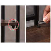 Garvee Soporte para plantas Garvee de madera y metal, esquina, de varios niveles, para interior y exterior, balcón, jardín, sala de estar, duradero, elegante y que ahorra espacio