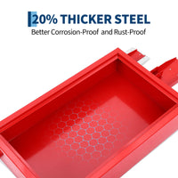 Garvee Tanque de Drenaje de Aceite Eléctrico de 20 Galones de Acero y Plástico 110V, Tanque de Hierro con Mango Plegable y Ruedas Giratorias, Duradero y Fácil de Usar para Coches y Camiones