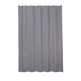 Garvee cortina de ducha de poliéster 240GSM resistente al agua con ojales metálicos para baños modernos 81.3x182.9cm Gris Oscuro - Gris Oscuro