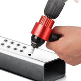 Garvee Adaptador De Pistola De Remaches Eléctrica M3-M8 Para Taladro Inalámbrico Acero Y Aluminio Mango Antideslizante Uso Profesional Y Hogar