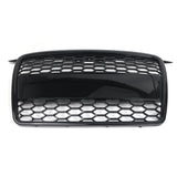 Garvee Rejilla Frontal De Panal En ABS Para Audi A3 2004-2008, Negro Brillante, Estilo Deportivo, Accesorio Exterior