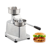 Garvee Prensa Comercial para Hamburguesas 10 cm - Aluminio y Acero Inoxidable - Compacta para Restaurantes y Food Trucks - Alta Eficiencia y Fácil Limpieza