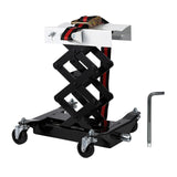 Garvee Gato de Transmisión 204 kg Acero Resistente Ajustable 64 cm Base Ancha Seguro para Talleres Automotrices Profesionales Color Negro - Negro