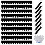Garvee Metal Landscape Edging 10-Pack - Acero Galvanizado, Flexible, Resistente a la Intemperie, Bordes para Jardín, Divisor de Césped, Multiuso