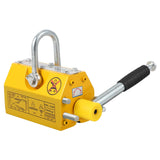 Garvee Elevador Magnético Permanente Mejorado - 998 kg, Acero, Seguridad 2.5, Uso Industrial - Amarillo