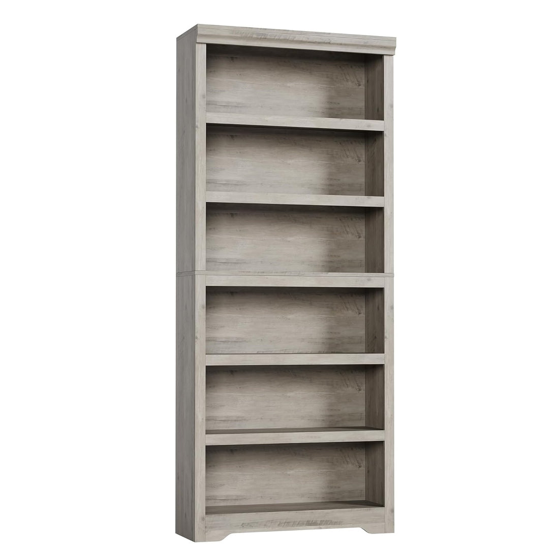 Garvee Estantería de 6 niveles alta ajustable, MDF resistente, gris, para hogar y oficina, 191cm