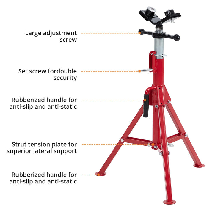 Estructura trípode almohadillas amplias