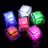 Garvee Set De 12 Cubitos De Hielo LED Coloridos Para Decoración De Piscina, Resistente, Recargable, Para Fiestas Y Eventos