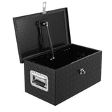 Garvee Caja de Herramientas para Camión 51 cm de Aluminio con Placa Diamante Resistente a Prueba de Agua