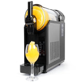 Garvee Slush Máquina 2,5L 5-en-1 Con Control Manual Y Auto-Limpieza Para Casa Y Eventos, Robusto, Digital - Negro-Acero inoxidable