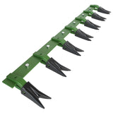 Garvee Barra De Dientes Para Cuchara 53 In Acero Duradero Verde Para Tractores Subcompactos Construcción Minería - Negro & Verde