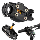 Garvee Potencia de Bicicleta con Suspensión, Tallo de 90mm de Aluminio para MTB y Trekking, Absorción de Impactos Ajustable para Mayor Confort