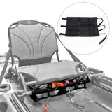 Garvee Bolsa De Almacenamiento Para Kayak Y Canoa, Organizador Con Correa Ajustable, Material Resistente, Deportes Acuáticos, Negro