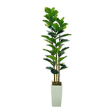 Garvee Árbol Artificial 183cm Interior Realista Duradero sin Mantenimiento Verde - Green-6Ft-1