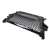 Garvee Rejilla Central De Protección En Panal Para SUV Audi Q5 2008-2012, ABS Robusto, Negro Brillante, Estilo Deportivo