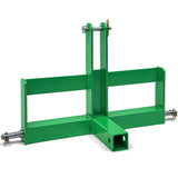 Garvee Adaptador de Enganche de 3 Puntos de Acero Q235 Compatible con CAT-1 para Tractores Agrícolas Verde - Verde