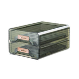 Garvee Soporte Para Huevos De 2 Niveles, Organizador Apilable, Gran Capacidad, Plástico, Estilo Cajón Para Refrigerador Y Encimera