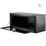 Garvee Caja de Herramientas Bajo Camión Industrial, Acero Negro 91.44×35.56×40.64cm, Serie 1416, Cerradura Resistente al Agua - Negro-1