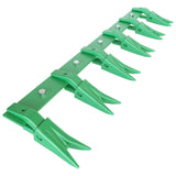 Garvee Barra de Dientes para Cuchara 117 cm Alta Resistencia 2068 kg Acero Q345 Antióxido Excavación Construcción - Verde
