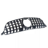 Garvee Grilles Delanteras Para Parachoques GLE W166 2016-2019, ABS Resistente, Diseño GT Black Sin Logo, Protección Faros Antiniebla, Reemplazo OEM, Uso Urbano