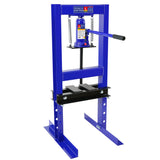 Garvee Prensa De Taller Hidráulica 6 Toneladas H-Frame Ajustable Con Placas De Estampado Para Garaje Y Taller Acero Al Carbono