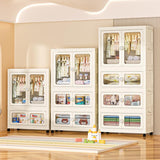 Garvee Armario Colgante De Almacenaje Plegable Transparente Con Cajones Espaciosos Para Hogar Y Oficina 75cm Ancho