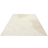 Garvee Alfombra Lavable de Pelo Corto Suave y Antideslizante para Saln y Dormitorio Beige/Negro - Camel