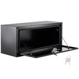 Garvee Caja de Herramientas Bajo Camión Acero Reforzado, Negro 60.96×35.56×40.64cm, Serie 1416, Resistente a Cualquier Clima - Negro-1