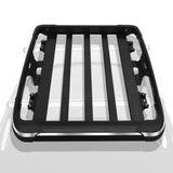 Garvee Portaequipajes de Coche con Cesta, Acero Negro Resistente al Óxido, Capacidad 165 Kg, Robusto, para SUV y Autos, Viajes
