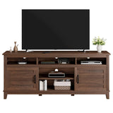 Garvee Mueble de Televisión Estilo Rústico con Gran Almacenaje para Cine en Casa 180cm Marrón - Marrón