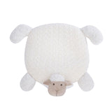 Garvee Alfombrilla Para Mascotas En Forma De Oveja Antideslizante Ultra Suave Felpa Para Perros Y Gatos Color Leche Cama Multifuncional - Color Leche