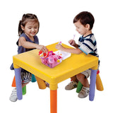 Garvee Kit Dentista y Médico para Niños 20 Piezas con Modelo de Diente y Spazzolino, Plástico ABS Seguro, Valigetta Robusta, Juego de Rol Educativo, Azul - Rosa