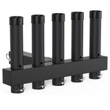 Garvee Soporte Para Cañas De Pescar Para Coche Acero Inoxidable Ajustable Resistente A La Corrosión Uso Exterior - Black