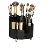 Garvee Organizador De Maquillaje 360° Giratorio Multiáreas Soporte Para Pinceles Compacto Para Dormitorio Y Tocador