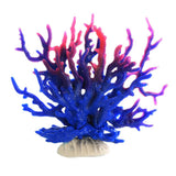 Garvee CT107 Coral Artificial Azul Púrpura - Silicona Ecológica Para Acuario, Decoración Realista, Fácil Limpieza, Seguro Para Peces - Ct107 Azul Morado