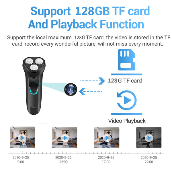 Cámara oculta con grabación en tarjeta micro SD