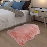 Garvee Alfombra De Salón Moderna Bohemia Suave Antideslizante Lavable Para Dormitorio Y Comedor Material De Felpa Duradera - Rosa
