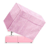 Garvee Funda para máquina de coser universal con bolsillos, plegable, acolchada, tela Oxford, protección completa, color rosa, ideal para talleres - Rosa