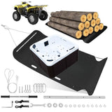 Garvee Arrastre de Jardín Resistente 119×279 cm para Mover Tinas y Equipos, Capacidad 1134 kg, HDPE, Correas y Asas, para Jardín y Granja