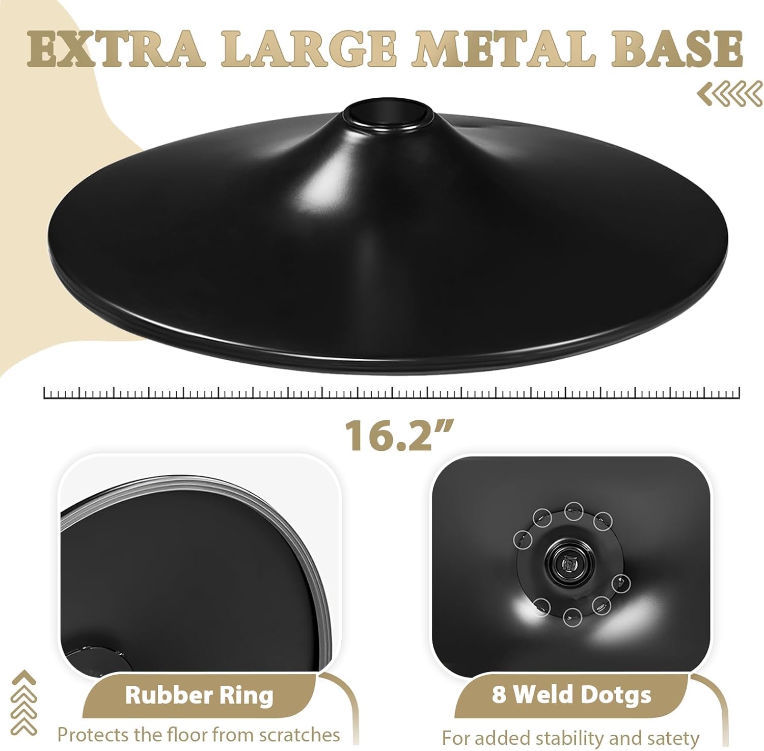 Garvee Juego de 4 Taburetes de Bar Giratorios de Hierro y PU, Altura Ajustable 61-81cm, Marrón, Respaldo Alto Reposapiés Metal para Cocina Isla y Barra