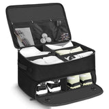 Garvee Organizador De Maletero Para Golf 18x14x9, 5 Compartimentos Ventilados, Oxford 420, Compartimento Para Zapatos, Ideal Para Viajes Y Coche