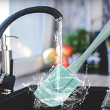 Garvee Set De 3 Espátulas De Silicona Resistentes Al Calor Para Cocina Y Repostería, Flexibles, Duraderas, Azul